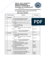 Agenda Kegiatan April-Juli 2024