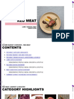 Red Meat Lamb and Meat Substitutes Overview