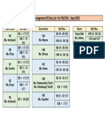 Seating Plan - DutyList