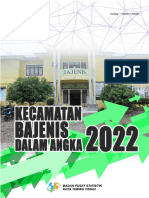 Kecamatan Bajenis Dalam Angka 2022