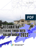 Kecamatan Tebing Tinggi Kota Dalam Angka 2022