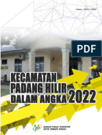 Kecamatan Padang Hilir Dalam Angka 2022