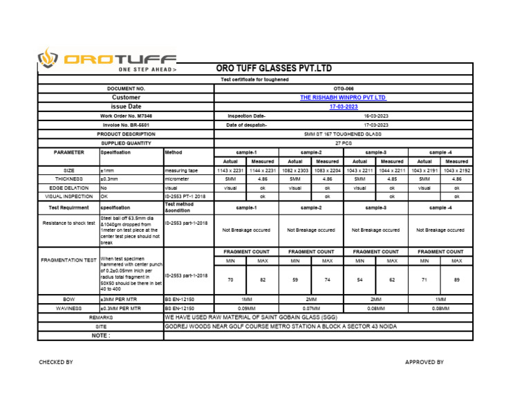 066 RISHABH WINPRO TUFF REPORT | PDF | Building Engineering | Materials