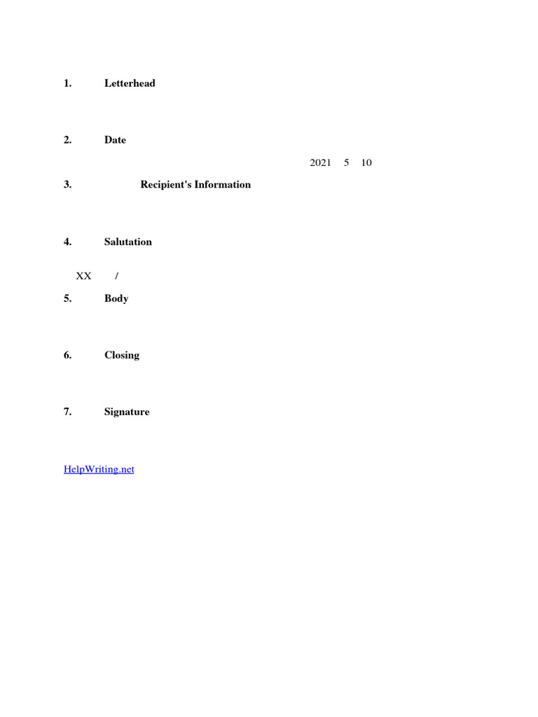 申请信格式| PDF