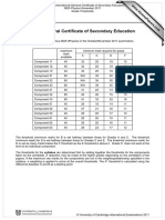 Physics: International General Certificate of Secondary Education