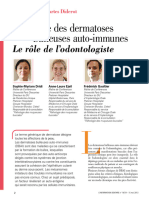 Dépistage Des Dermatoses Bulleuses Auto-Immunes: Le Rôle de L'odontologiste