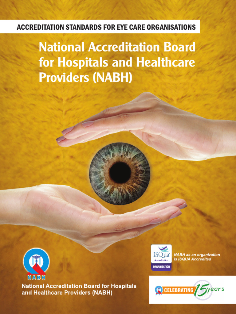 NABH Eye Care Standard PDF Patient Health Care