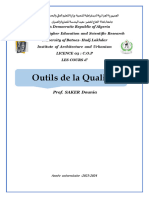 Cour N°1 Quality Tools