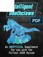 Intelligent Deathclaws - An Unofficial Supplement for Fallout 2d20 (v2.0)