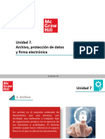 UD 7. Archivo, Protección de Datos y Firma Electrónica
