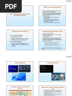 Unit 1 OS Basic Concepts Structure and Services