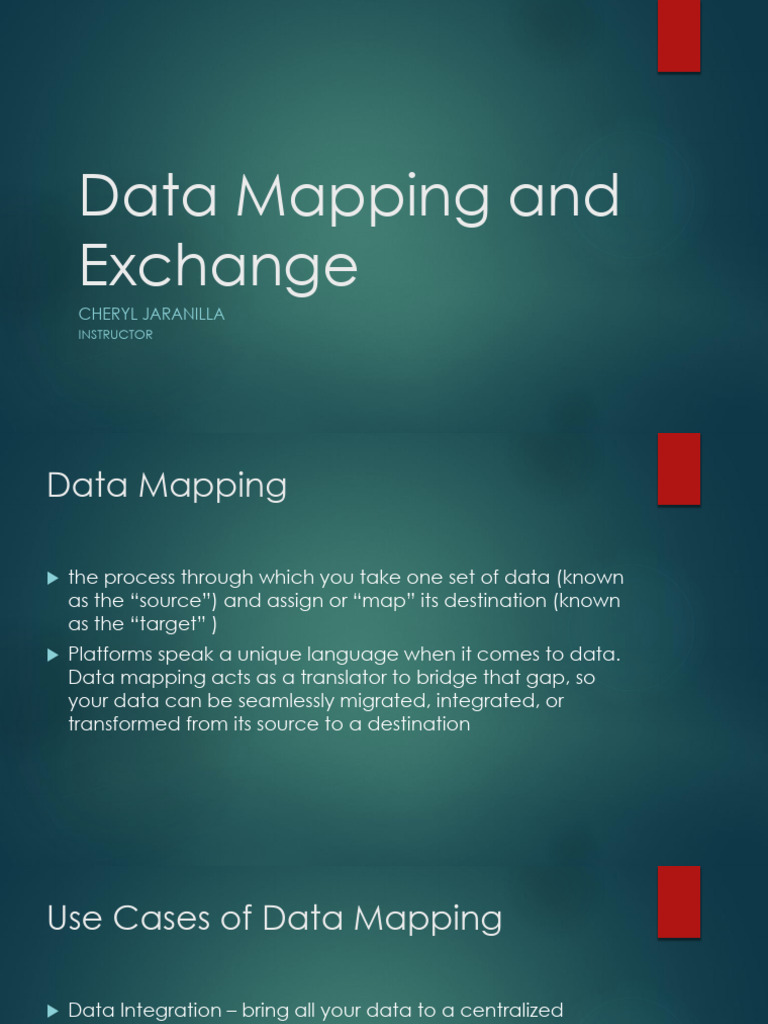 Data Mapping and Exchange | PDF | Json | Xml