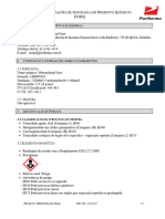 FISPQ- Metronidazol base