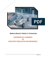 COURSE 1010 - Battery Electric Vehicle JR - Technician