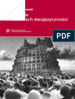 Socjologia W Badaniach Dwujęzyczności - M. Głuszkowski