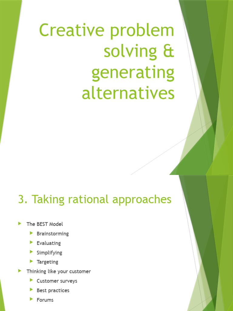 Creative Problem Solving Guide | PDF