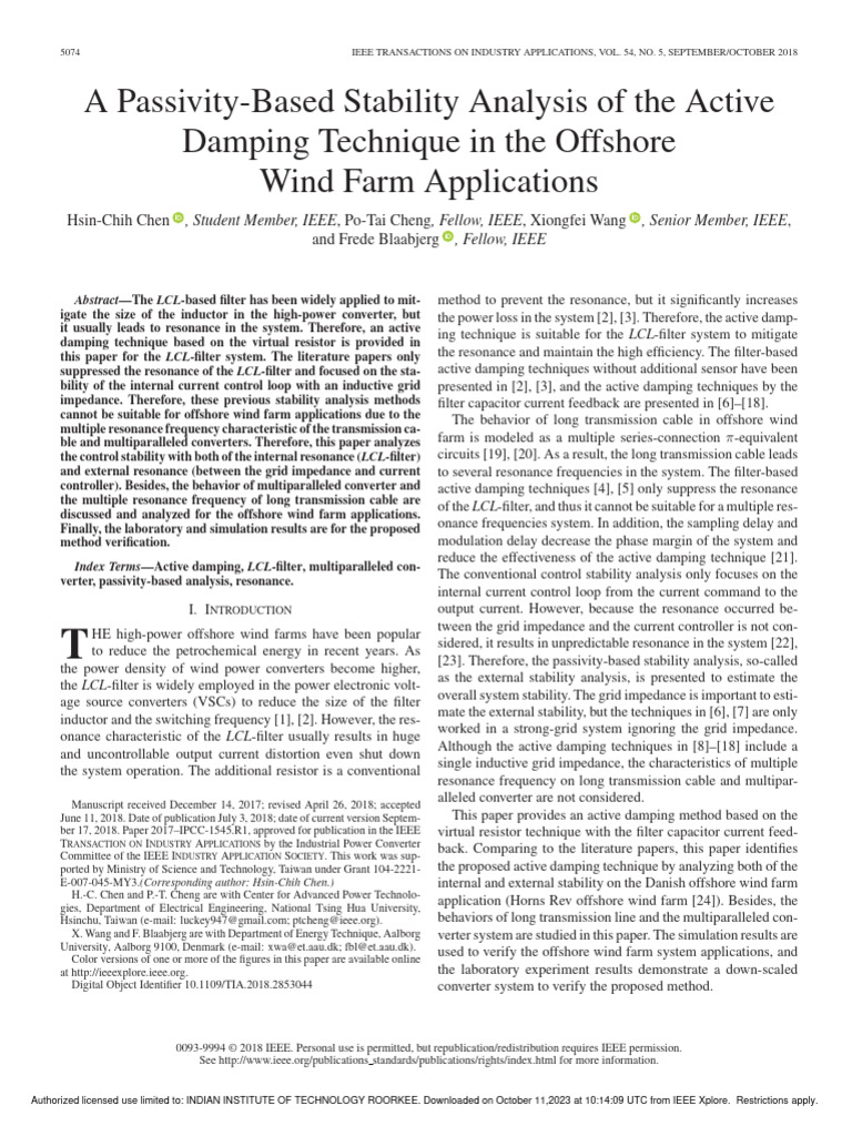 A Passivity-Based Stability Analysis of The Active Damping Technique in ...