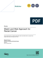 Watch and Wait Approach For Rectal Cancer