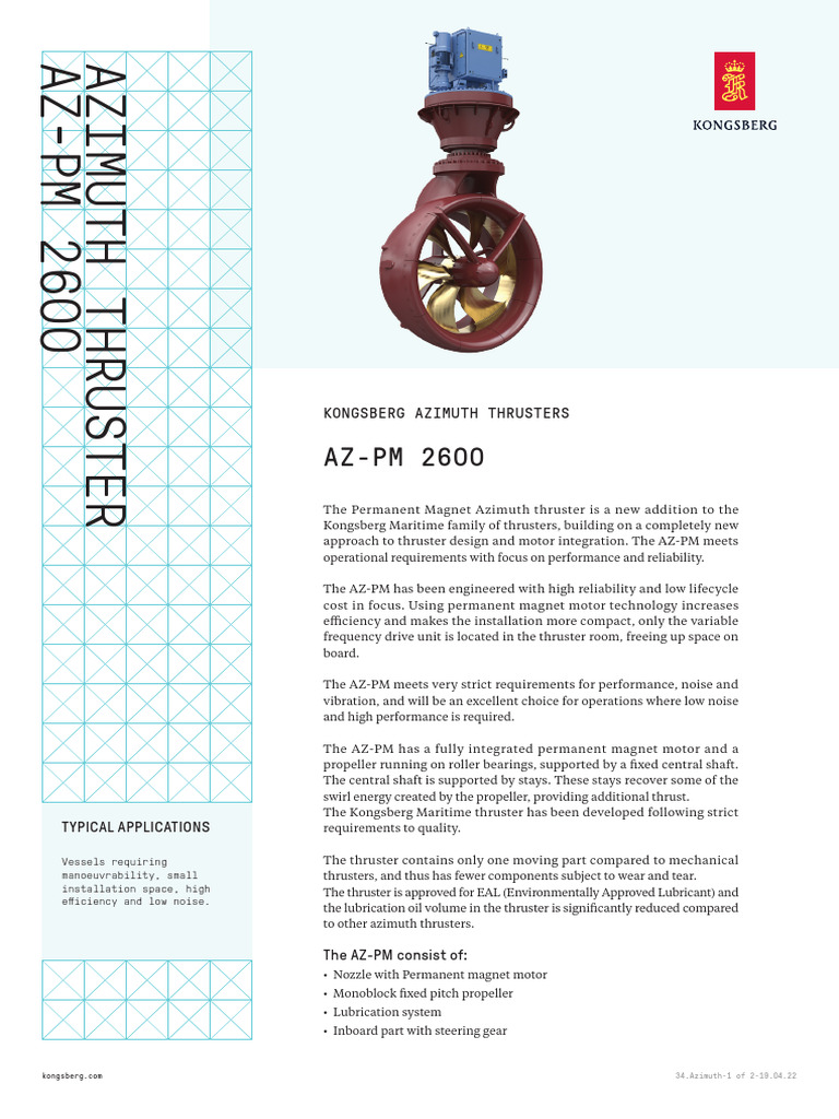 34 Azimuth-2p-19 04 22 | PDF | Rocket Engine | Propeller