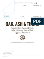 Oak, Ash & Thorn Tarot - PDF - Courage - Contentment