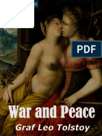 War and Peace, By Graf Leo Tolstoy