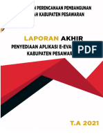 Laporan Akhir E-Evaluasi RKPD