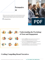 How Persuasive Communication Strategies Build Trust and Enhance Customer Engagement Exploring Effective Marketing Techniques and Advertising