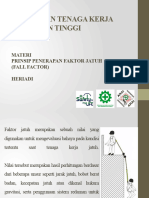 Materi TKBT Penerapan Faktor Jatuh (Fall Factor)
