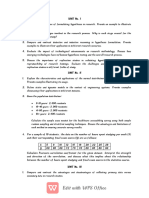 Research methodology imp ques