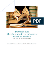 Suport curs_IF_SPE_Metode și tehnici de elaborare a lucrării de absolvire