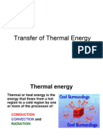 Thermal Energy Transfer