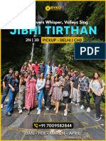 Jibhi-Jalori 2N3D Itinerary