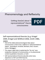 Phenomenology and Reflexivity