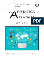 (A) Carátula e Índice Del Cuadernillo de 6° 2024 Josue