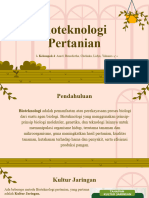 Kelompok 4 IPA. (Bioteknologi Pertanian)