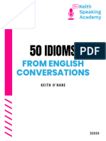 50 Idioms From English Conversations