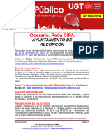 Boletín Diario de Empleo Público (22 de Abril de 2024)