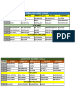 Horario Santa Teresita 2022