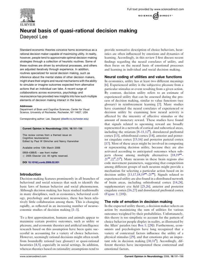 lee-2006-neural-basis-of-quasi-rational-decision-making-pdf