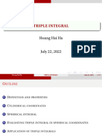 Tripple Integral