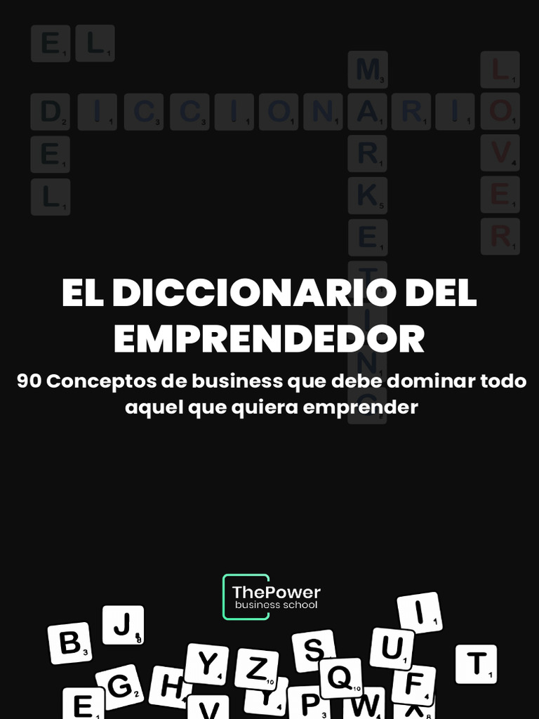 Diccionario Business | PDF | Empresa de inicio | Pequeñas empresas y ...