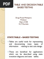 6 - State Table Based Testing