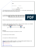 Revisão para A Segunda Avaliação