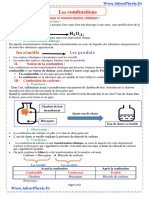 Cours 15 - Les Combustions