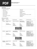 Electronic Ticket Receipt