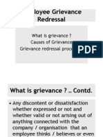 Employee Grievance Redressal