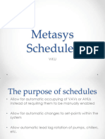 Metasysschedules