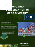 G5-REPORT-WTO and Conservation of Crops - GROUP 5