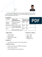 Mehraj Resume