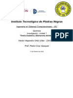 Investigación Unidad 1 - Química